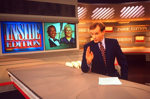 Before O'Reilly joined FOX News, he was the anchor of the tabloid show Inside Edition.