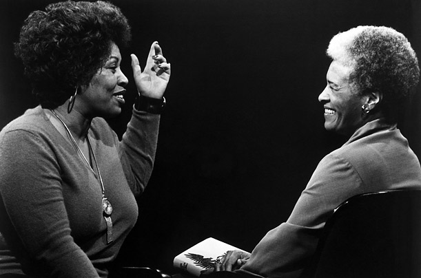Morrison is interviewed by host Gerri Lange on the show Turnabout in 1978.