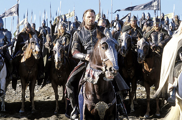 As Aragon in Peter Jackson's The Lord of the Rings Mortensen gained  international attention. 

