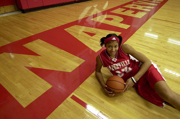 More than six feet tall by the time she reached seventh grade, Parker wowed the sports world when she won the slam-dunk contest