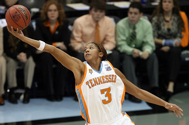 Colleges across America tried to lure Parker with scholarships, but she chose the top-tier University of Tennessee, under legendary coach Pat Summitt.