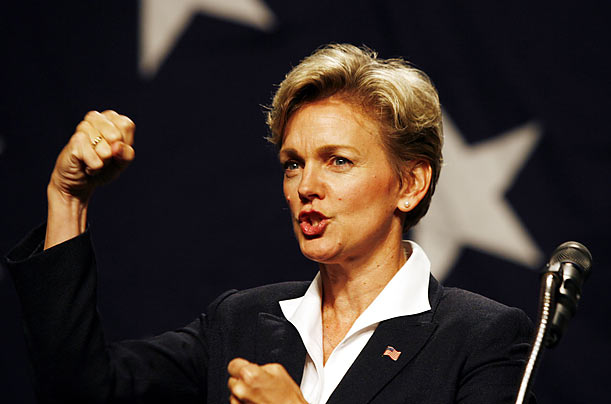 Michigan's Advocate
Jennifer Granholm is the first female governor of Michigan. In office since 2002, she now presides over one of the most