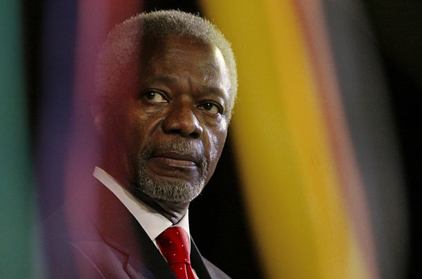 Into the Future
In 2007 Annan created a foundation in his own name dedicated to providing global leadership, and mediation and conflict