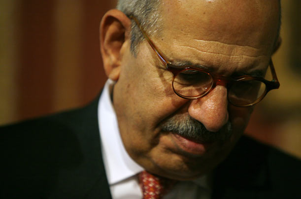 Of his role in disarmament, ElBaradei has commented, We cannot respond to these threats by building more walls, developing bigger weapons,