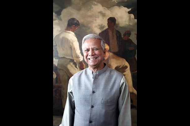 Friend of the Poor
Bangladeshi Muhammad Yunus is a Nobel Prize-winning economist who developed a highly successful credit and loan program,