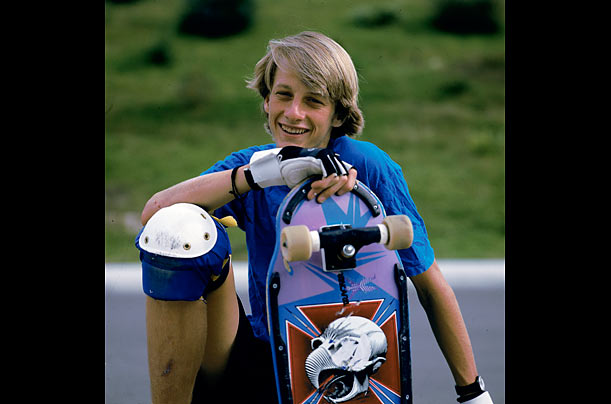 Skater Dude
Beginning at an extremely early age, Tony Hawk has redefined the sport of skateboarding. Given his first board at the age of