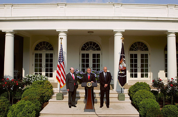 President George W. Bush nominated Paulson on May 30, 2006 to succeed John Snow as Treasury Secretary. He held the position for the remainder of the Bush administration.