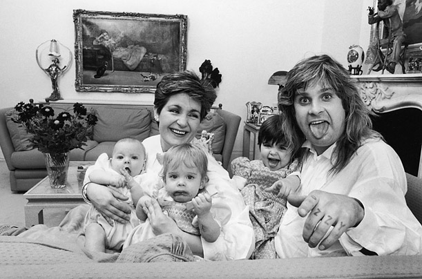 Savior
Despite his wild-man onstage persona, Ozzy is a family man. He appears above with children Jack, Kelly and Aimee as well as