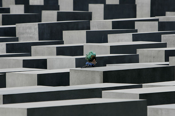 Holocaust Memorial in Berlin.

