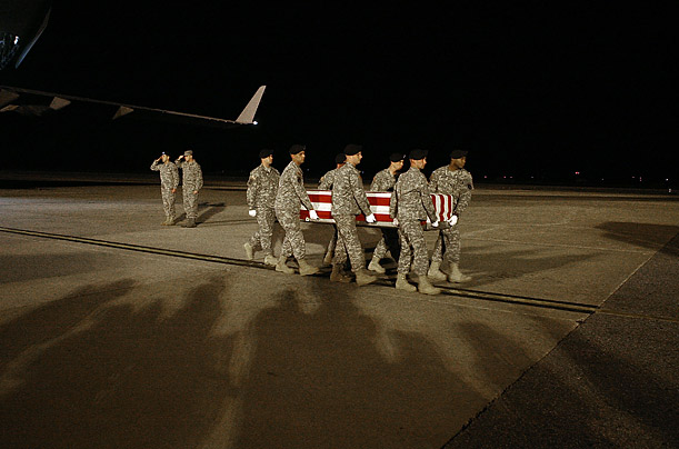 Dover Air Force Base overturns an 18-year ban on news coverage of the remains of fallen U.S. service personnel U.S. Army