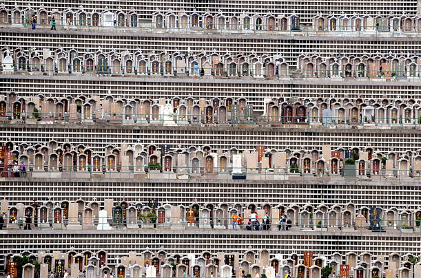 Wall of Memories
People sweep their ancestors' graves during the Chung Yeung Festival at a vertical cemetery in Hong Kong.