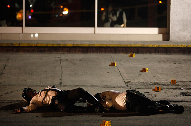 Slain police in Mexico
