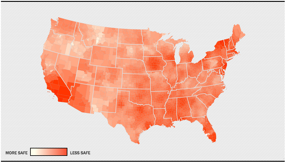 Most Dangerous Place to Live in America Natural Disasters