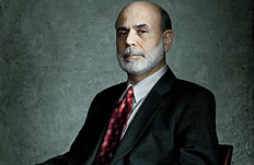 Ben Bernanke chairman of the federal reserve board of governors person of the year 2009