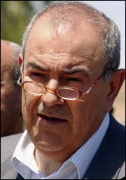 Prime Minister Iyad Allawi