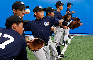 Played in China History made by Dodgers Padres  Deseret News
