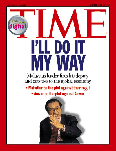 Malaysia's leader fires his deputy and cuts ties to the global economy