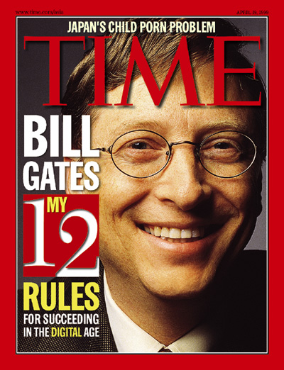 A close up photo of Bill Gates