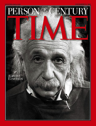 Close up photo of Albert Einstein