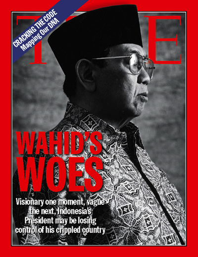 Visionary one moment, Vague the next, Indonesia's President may be losing control of his crippled country