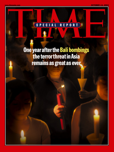 One year after the Bali bombings the terror threat in Asia remains as great as ever
