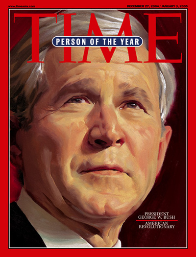 Painting of George W. Bush