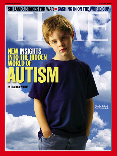 A photograph of an autistic boy.