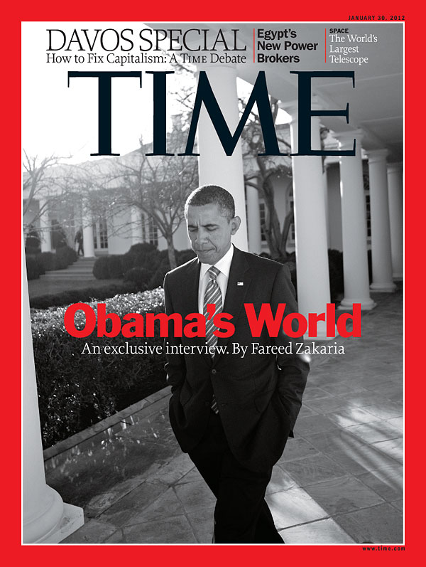 A long shot of Barack Obama