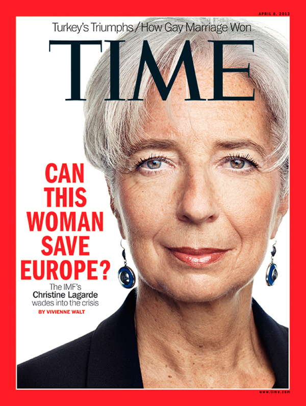 Photograph of IMF's Managing Director Christine Lagarde