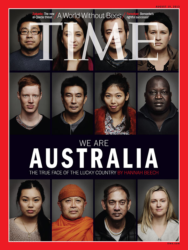 TIME Magazine Cover: We Are Australia - Aug. 19, 2013 - Australia - Asia -  racial - demography - multiculturalism - society