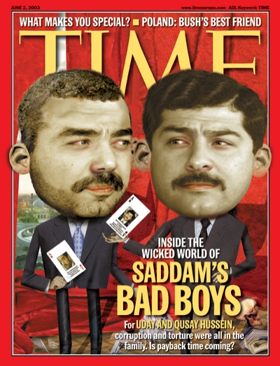 For Uday and Qusay Hussein, corruption and torture were all in the family. Is payback coming?