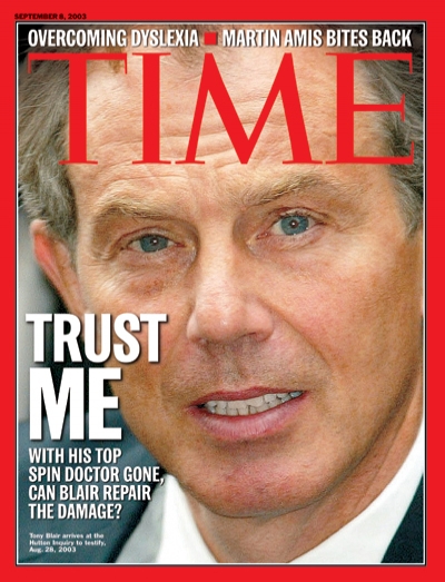 With his top spin doctor gone, can Blair repair the damage