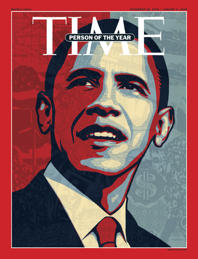 Illustration of Barack Obama