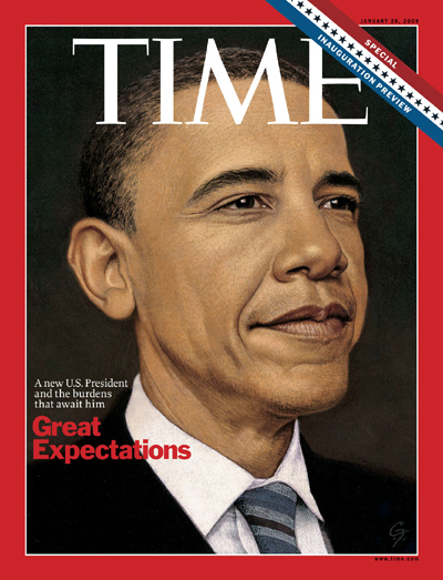 Portrait of President-Elect Barack Obama