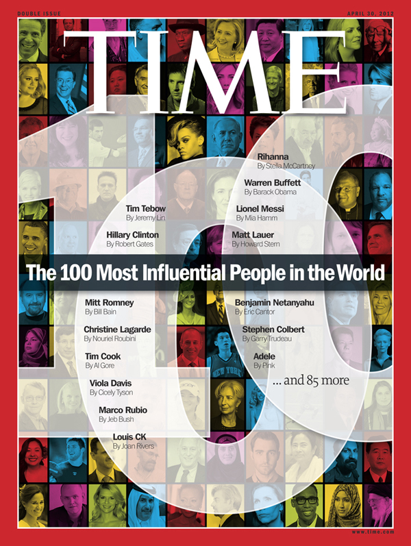 The annual TIME 100 issue