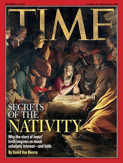 An illustration of the Nativity scene.
