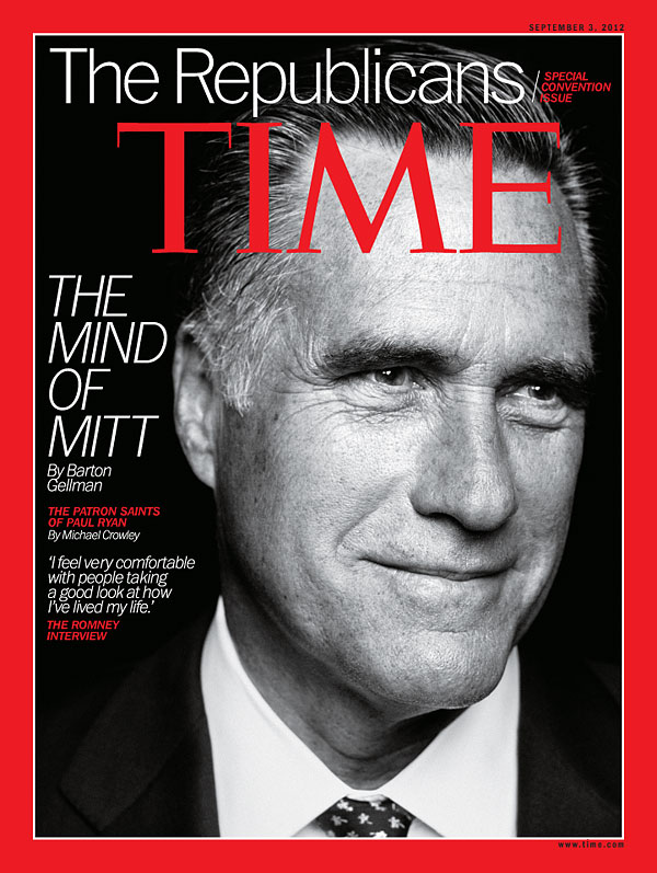 portrait of Mitt Romney