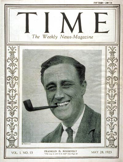TIME Magazine Cover: Franklin D. Roosevelt -- May 28, 1923