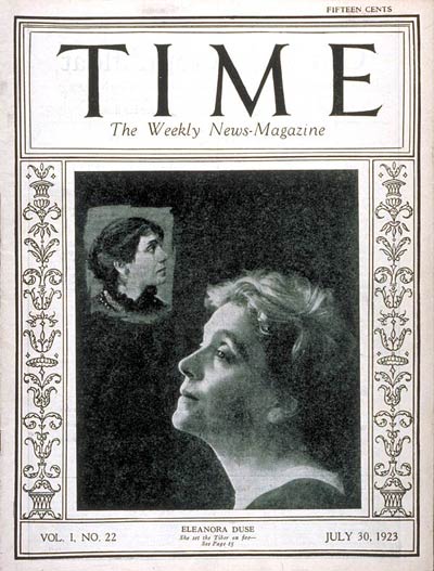 The first woman to be on a TIME cover