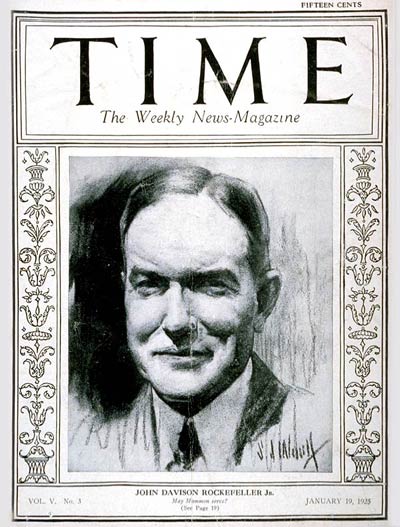 Portrait of John D. Rockefeller by Unknown