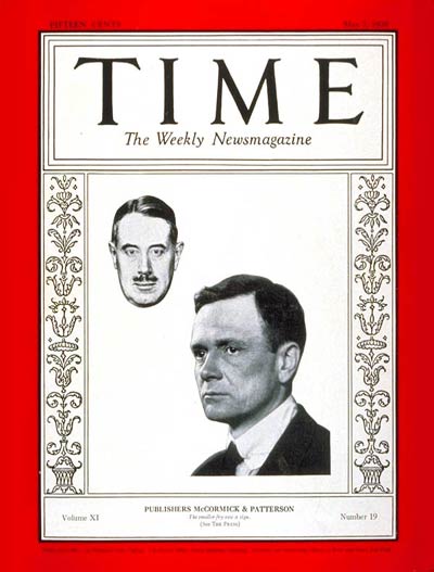 TIME Magazine Cover: Robert McCormick & Joseph Patterson -- May 7, 1928