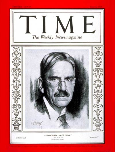 TIME Magazine Cover: John Dewey -- June 4, 1928