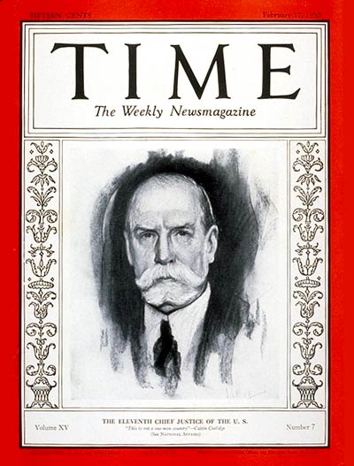 TIME Magazine Cover: Charles E. Hughes -- Feb. 17, 1930