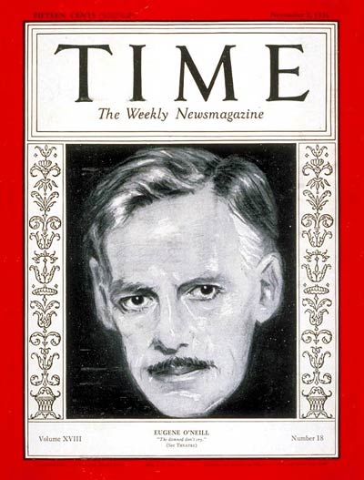 TIME Magazine Cover: Eugene O'Neill -- Nov. 2, 1931