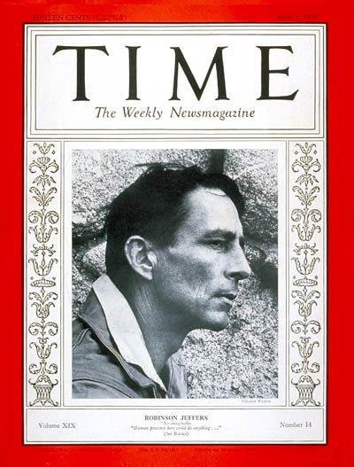 TIME Magazine Cover: Robinson Jeffers -- Apr. 4, 1932