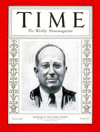 TIME Magazine Cover: Eugene Meyer -- May 31, 1932