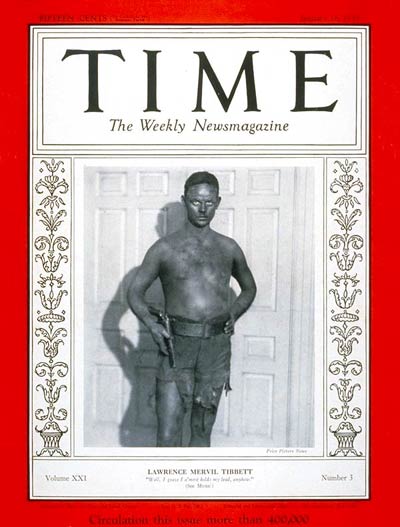 TIME Magazine Cover: Lawrence M. Tibbett -- Jan. 16, 1933
