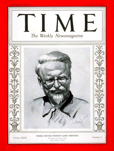 TIME Magazine Cover: Leon Trotsky -- Jan. 25, 1937