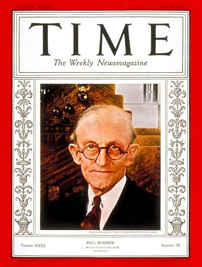 TIME Magazine Cover: Frank R. McNinch -- May 16, 1938