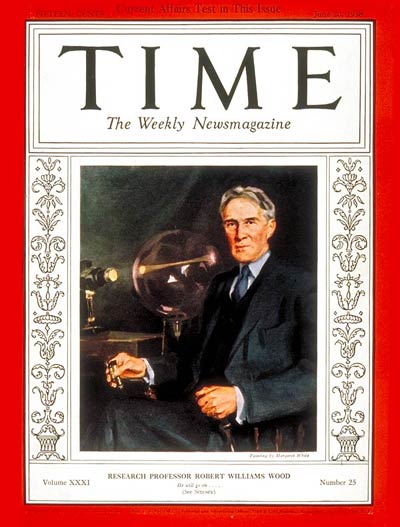 TIME Magazine Cover: Robert W. Wood -- June 20, 1938